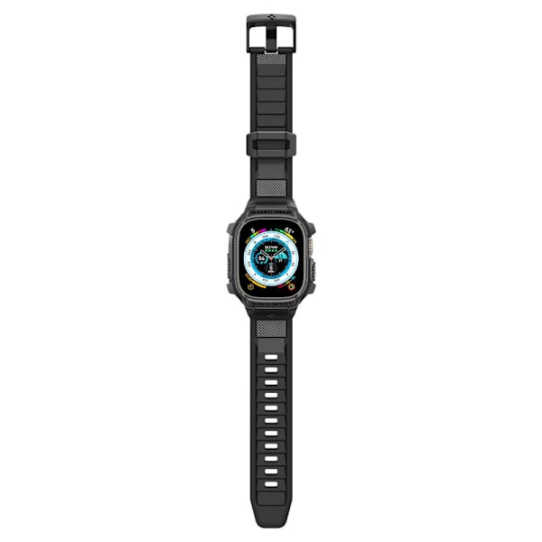 SPIGEN RUGGED ARMOR PRO ETUI MED REM TIL APPLE WATCH ULTRA (49 MM) - SORT