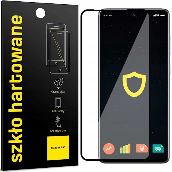Spacecase 5D Härdat Glas För Samsung Galaxy A71 Helt Glas