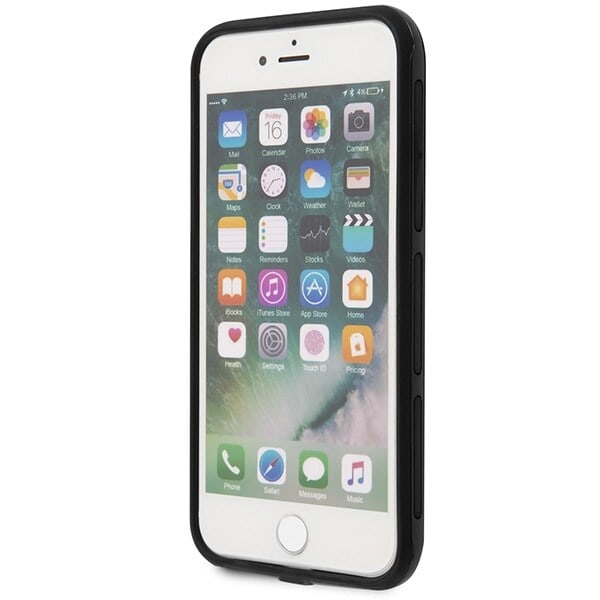 Ferrari Hardcase FEHCP7BISBK iPhone 7/8 /SE 2020 / SE 2022 transparent svart