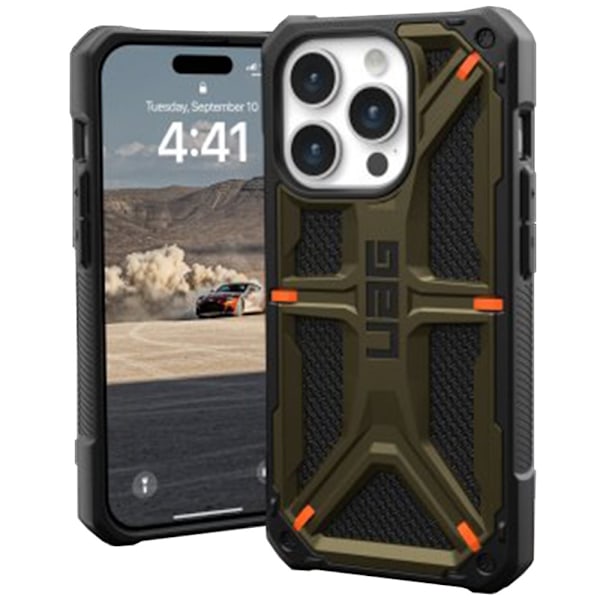 UAG CASE BESKYTTELSESASKET TIL IPHONE 15 PRO GREEN