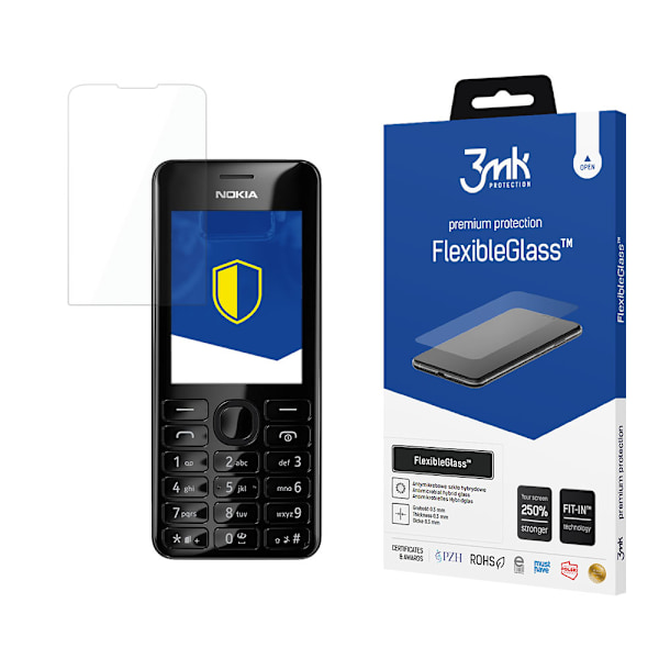 NOKIA 206 - 3MK FLEXIBLEGLASS