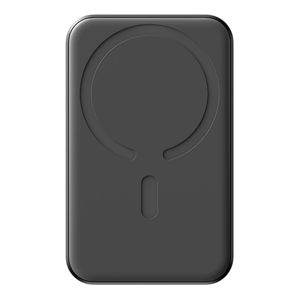 POWERBANK JOYROOM JR-W020 MINI 5000MAH USB-A USB-C INDUKTIV 20W - SORT + USB-C / USB-C KABEL