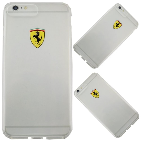 FERRARI TRANSPARENT COVER TIL IPHONE 7 / 8 / SE 2020 / SE 2022 - GENNEMSIGTIG