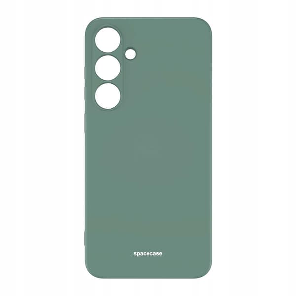 Spacecase Silikonfodral För Samsung Galaxy S24+ Mörkgrön