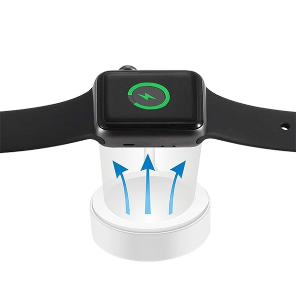 Beline Ład. induktion för Apple Watch vit/vit 3W BLNAWC01