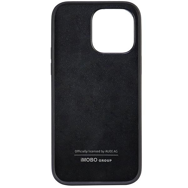 Audi syntetisk skinndeksel til iPhone 14 Pro Max 6.7 - svart AU-TPUPCIP14PM-TT/D1-BK