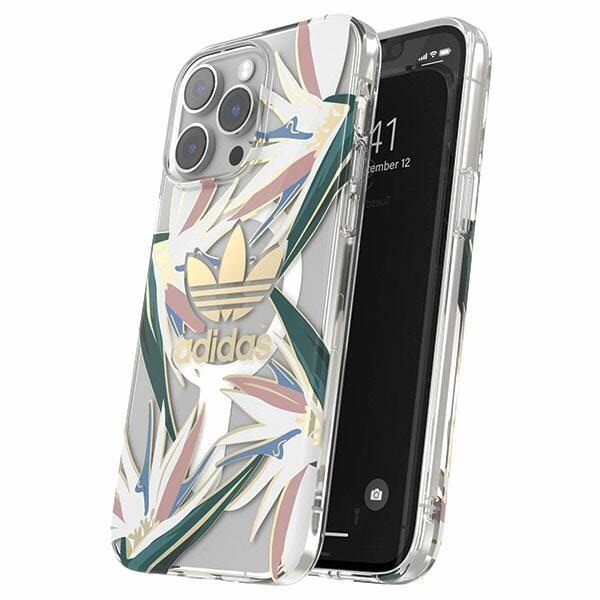 Adidas ELLER Magsafe deksel til iPhone 14 Pro Max Clear Case klar/gull/lilla/smaragd :) 50225