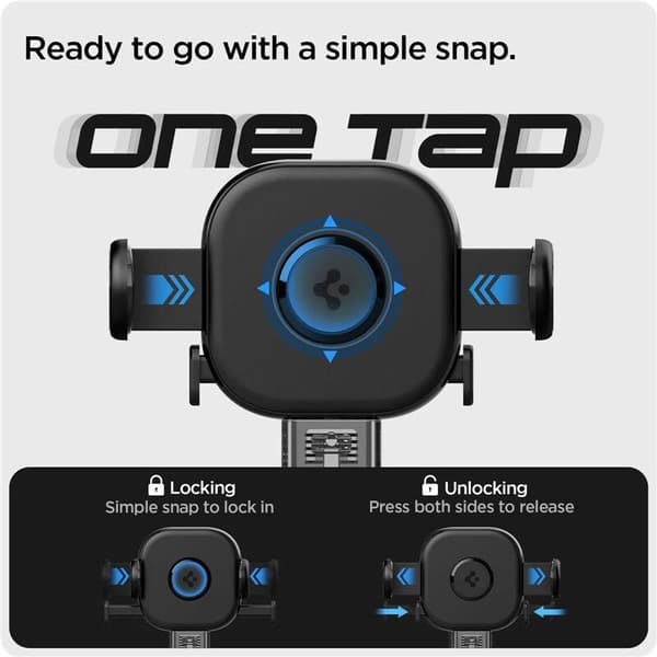 SPIGEN UTS12 ONETAP UNIVERSAL VENT BILMONTERING SORT