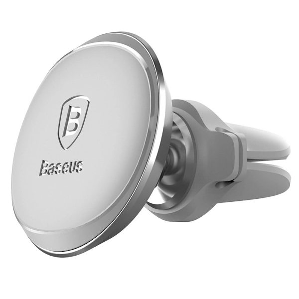 Baseus C40141201S13-00 magnetisk bilholder for grill? lufttilførsel - sølv