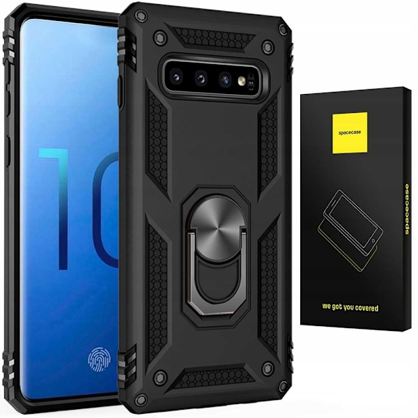 Spacecase Ring Nx Galaxy S10 Fodral För Samsung Black