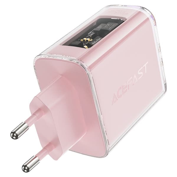 ACEFAST FAST NETVÆRKSLADER GAN 65W 3 PORTE (1XUSB, 2XUSB C) GRØN