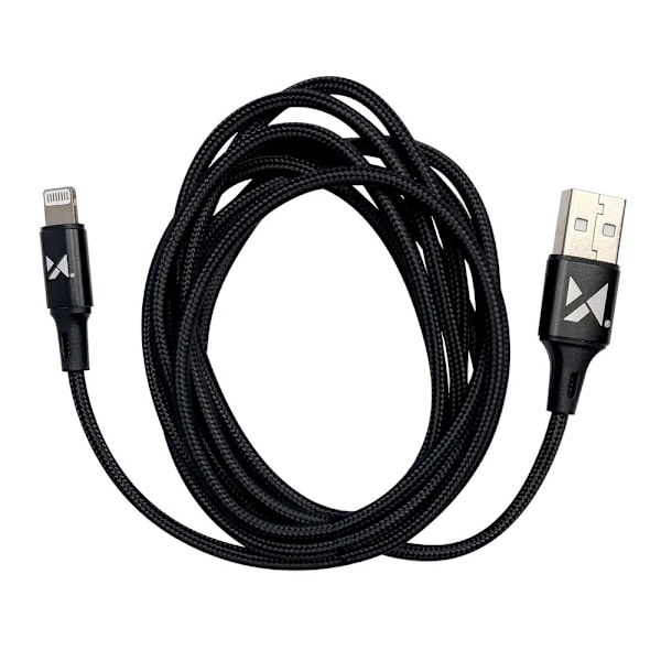 Wozinsky USB - Lightning-kabel 2,4A 1m vit (WUC-L1W)