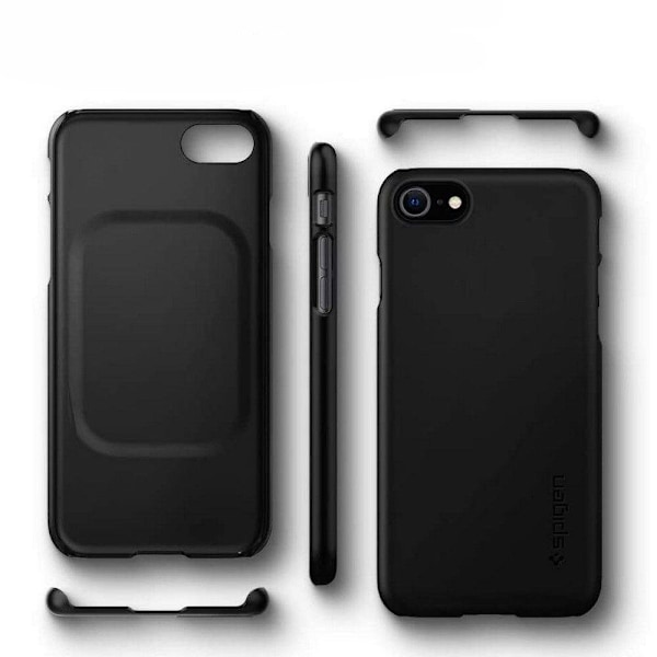 SPIGEN THIN FIT IPHONE 7 / 8 / SE 2020 / 2022 SVART