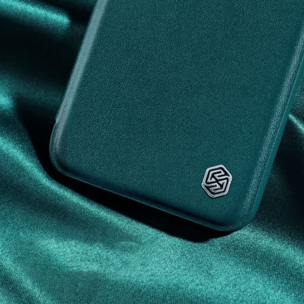 NILLKIN CASE CASE HUSDÆKNING MED FLIP TIL IPHONE 14+ GRØN