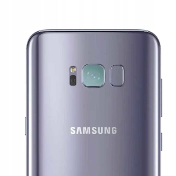 Rymdfodral Härdat Glas För Samsung Galaxy S8+ Linsskydd