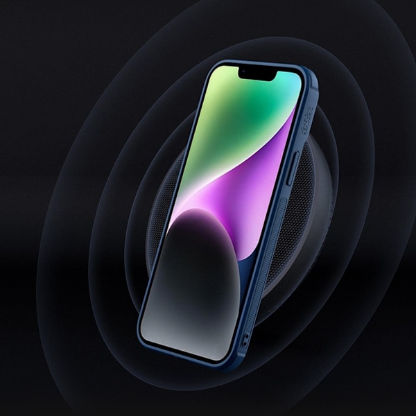 NILLKIN CASE CAMERA COVER TIL IPHONE 14 PLUS BLÅ