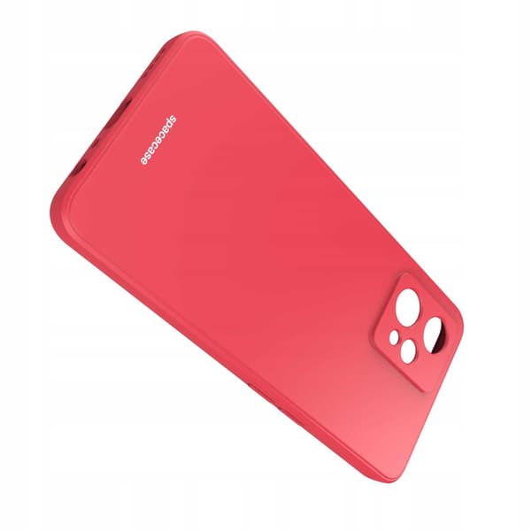 Spacecase Silikonfodral För Realme 9 4G 9 Pro+ Rött Skydd