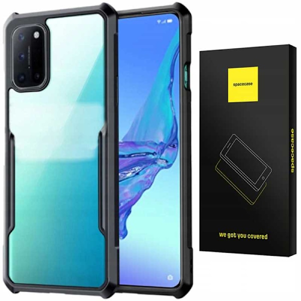 Spacecase Case Cover För Oppo A54 A74 A93 5G Svart
