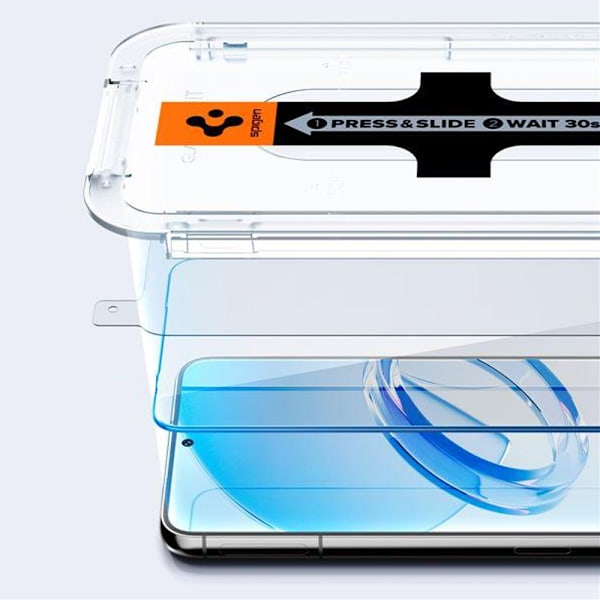 HÆRDET GLAS SPIGEN GLAS.TR "EZ FIT" 2-PACK GALAXY S23 CLEAR