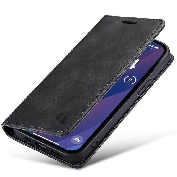 Spacecase Pålbocksväska För Iphone 15 Svart Väska 15 Pro Max