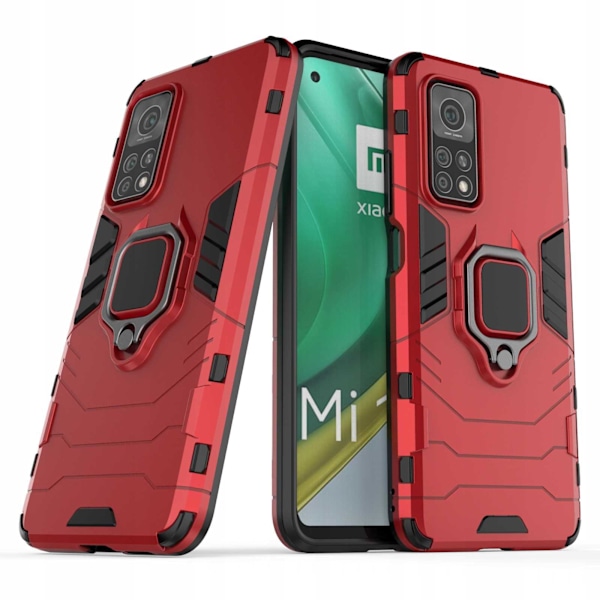 Spacecase X-Ring Fodral För Xiaomi Mi 10T 10T Pro Red