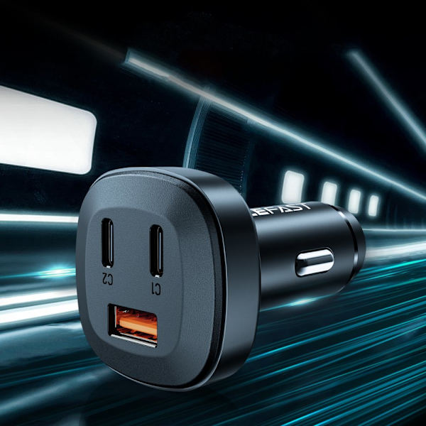 ACEFAST FAST BILOPLADER 66W 2XUSBC/USB PD QC4.0 AFC FCP SCP