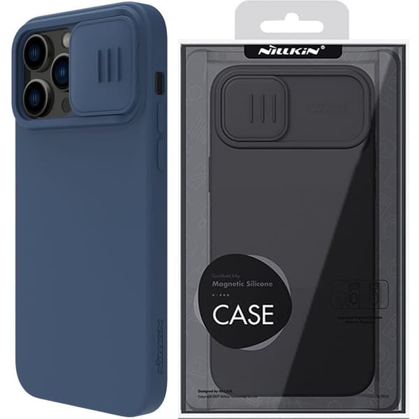 NILLKIN CASE CAMERA COVER TIL IPHONE 14 PRO MAX BLUE