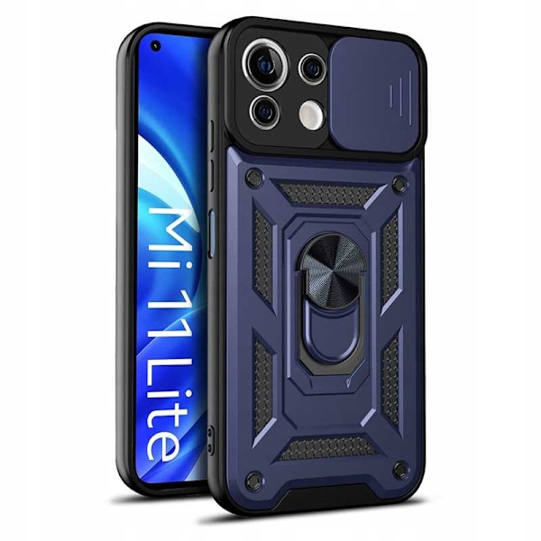 Spacecase Case Cover Till Xiaomi Mi 11 Lite Camring Blå