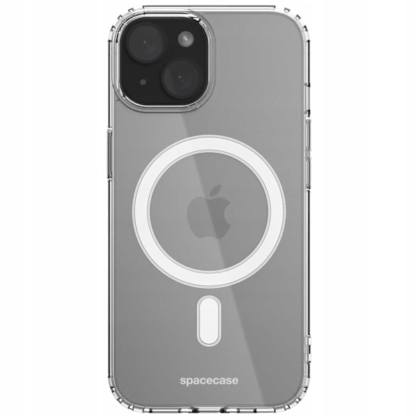 Spacecase Clear Mag-Fodral För Iphone 15 Plus För Magsafe Transparent