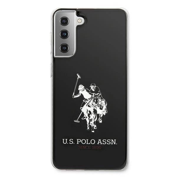 AMERIKANSK SAG POLO ASSN. SHINY BIG LOGO PÅ SAMSUNG GALAXY S21 - SORT