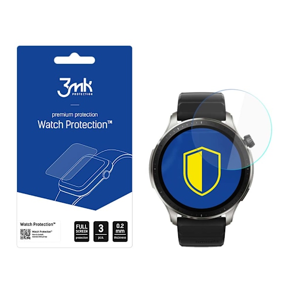 Amazfit GTR 4 46mm - 3mk Watch Protection v. FlexibleGlass Lite