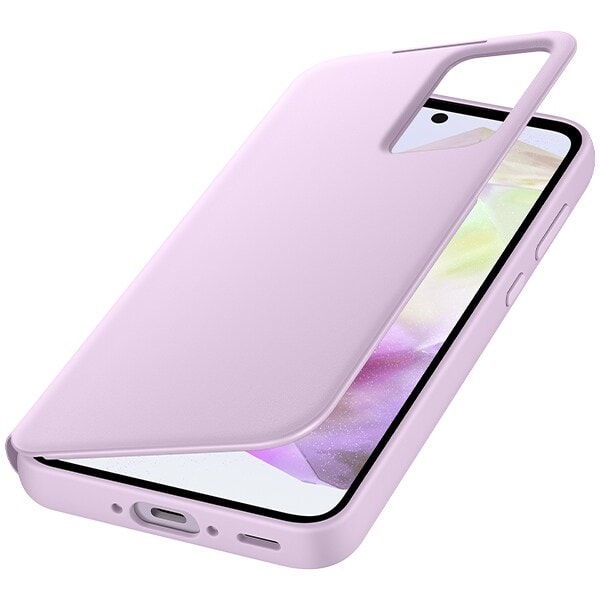 Samsung Smart View Wallet EF-ZA356CVEGWW deksel med klaff til Samsung Galaxy A35 - lilla
