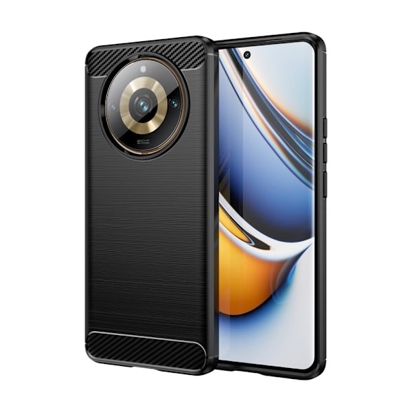 CARBON CASE COVER TIL REALME 11PRO / 11 PRO+ SORT