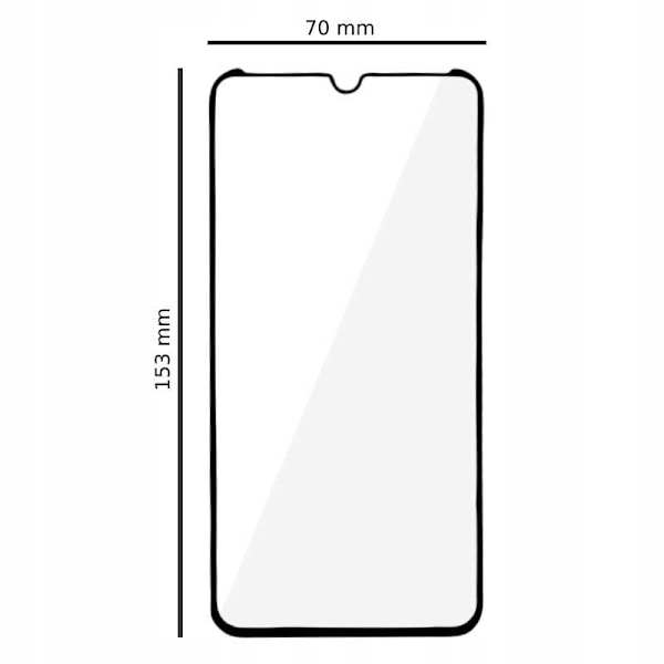 Spacecase 5D Härdat Glas För Xiaomi Mi 9 Mi9 Skärmskydd