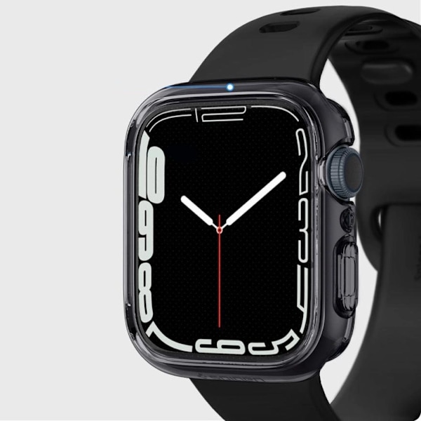 Spigen Ultra Hybrid-deksel til Apple Watch 7/8/9 (45 mm) - Gjennomsiktig grå