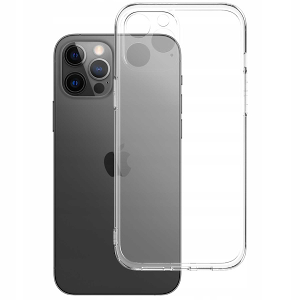 Spacecase Case Clear För Iphone 12 Pro Max Adapter Transparent