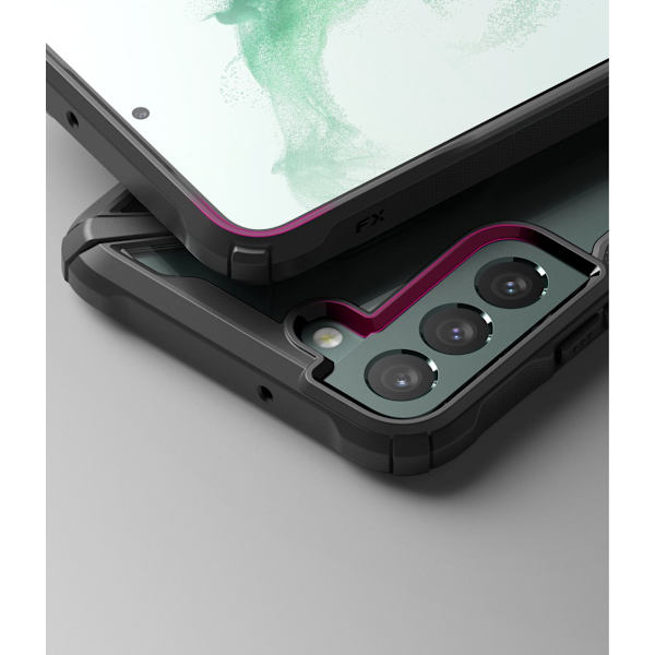 Ringke Fusion X Design-deksel til Samsung Galaxy S23+ kamuflasje svart