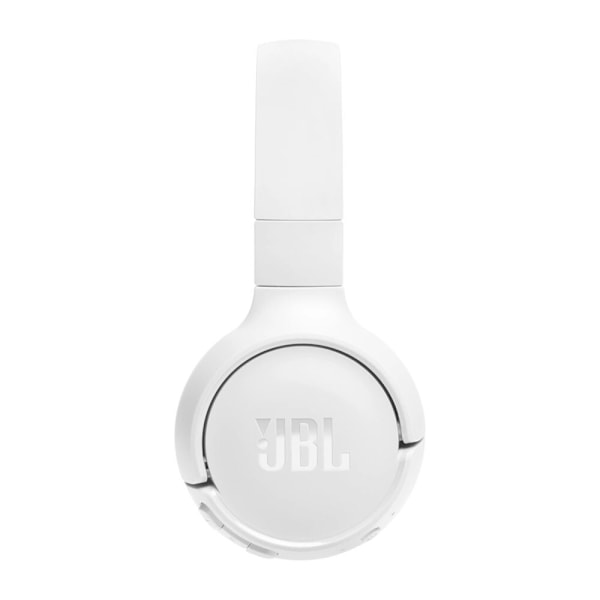 JBL Tune 520BT trådløse on-ear Bluetooth 5.3-hodetelefoner - hvite