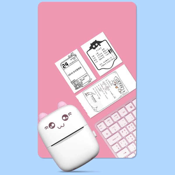 HURC9 MINI KAT TERMOPRINTER - PINK
