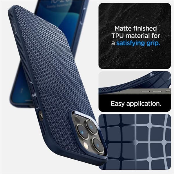 SPIGEN LIQUID AIR IPHONE 14 PRO NAVY BLÅ