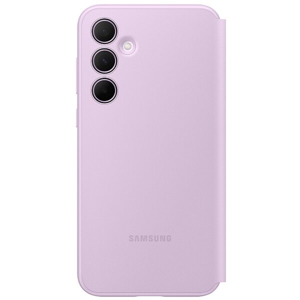 Samsung Smart View Wallet EF-ZA356CVEGWW deksel med klaff til Samsung Galaxy A35 - lilla