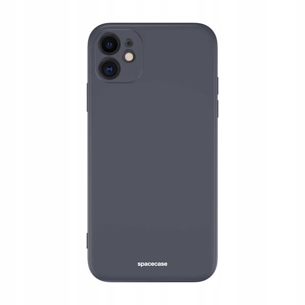 Spacecase Silikonfodral För Iphone 11 Svart Skydd