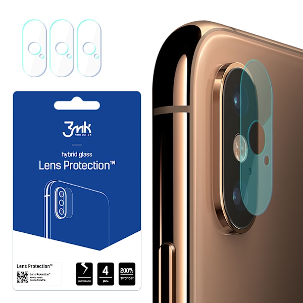 APPLE IPHONE XS MAX - 3MK LENS PROTECTION