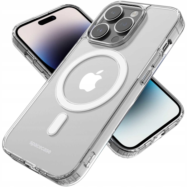 Spacecase Clear Mag-Fodral För Iphone 14 Pro Max För Magsafe Transparent