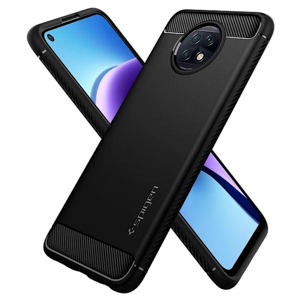 SPIGEN RUGGED ARMOR XIAOMI REDMI NOTE 9T 5G MATT SVART