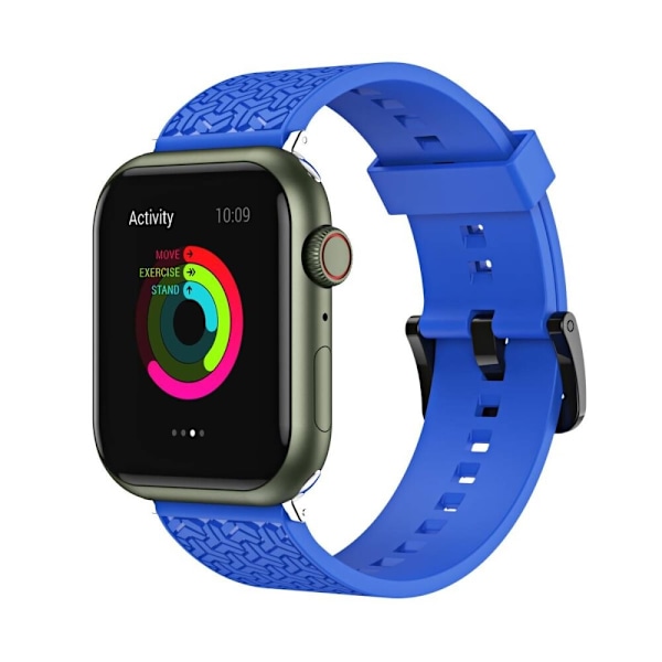 Klokkebånd Y-bånd for Apple Watch 7 / 6 / 5 / 4 / 3 / 2 / SE (45 / 44 / 42 mm) Armbåndsur Armbånd Blå