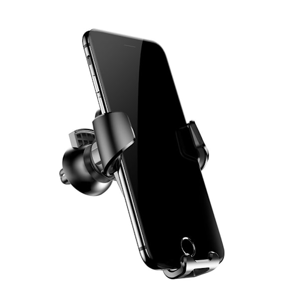 BASEUS HOLDER TIL VENTILATIONSRIST, LUFT TIL TELEFON 4-6" SORT