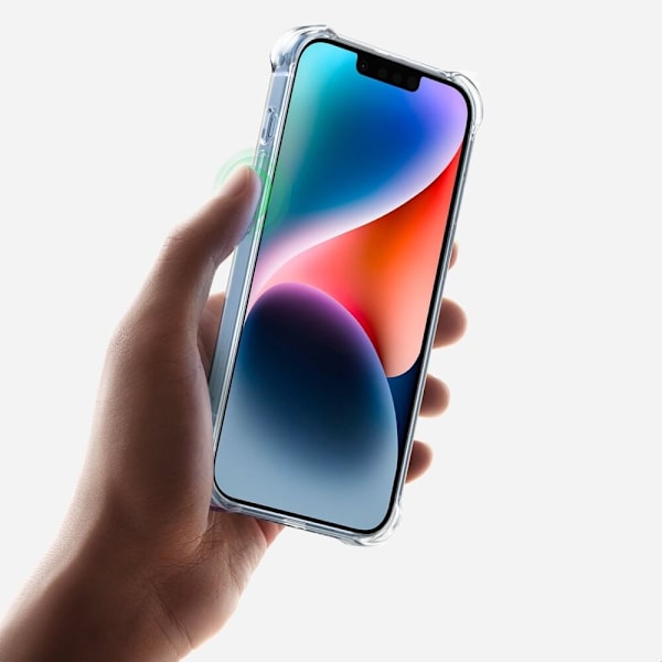 Ugreen Gel-deksel med forsterkede hjørner Bright Cushion Protective Case for iPhone 14 Plus Transparent (LP602)