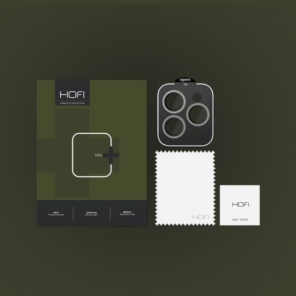HOFI CAMRING PRO+ CAMERA COVER IPHONE 15 PRO / 15 PRO MAX CLEAR