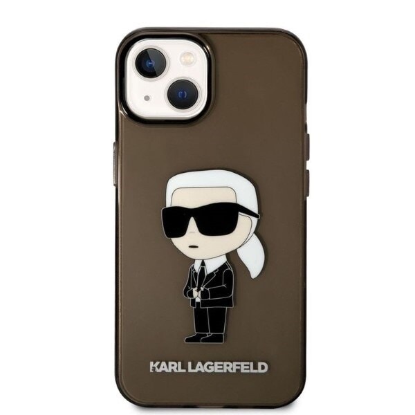 KARL LAGERFELD IKONIK KARL ETUI TIL IPHONE 14 PLUS - SORT